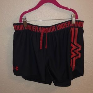 Wonder woman under armor shorts